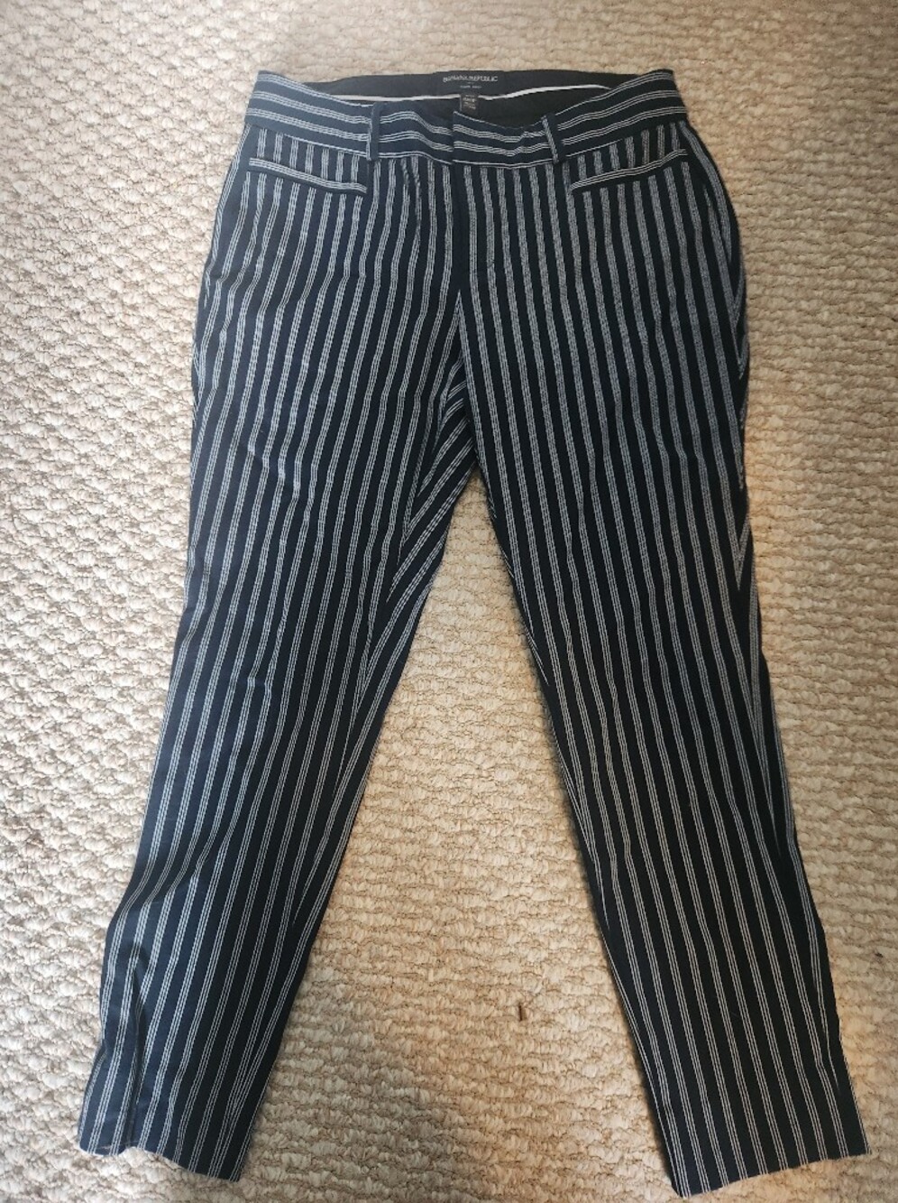Banana Republic striped pants